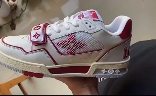 Louis Vuitton Trainer Red Mesh 1A98VL  review 