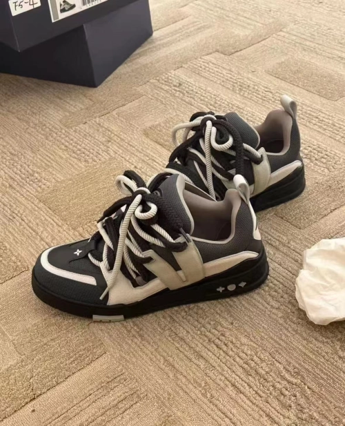  Louis Vuitton Skate Black White  review 