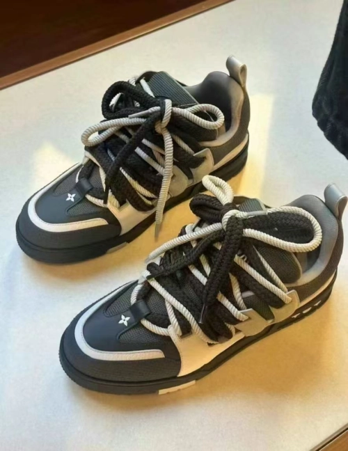  Louis Vuitton Skate Black White  review 