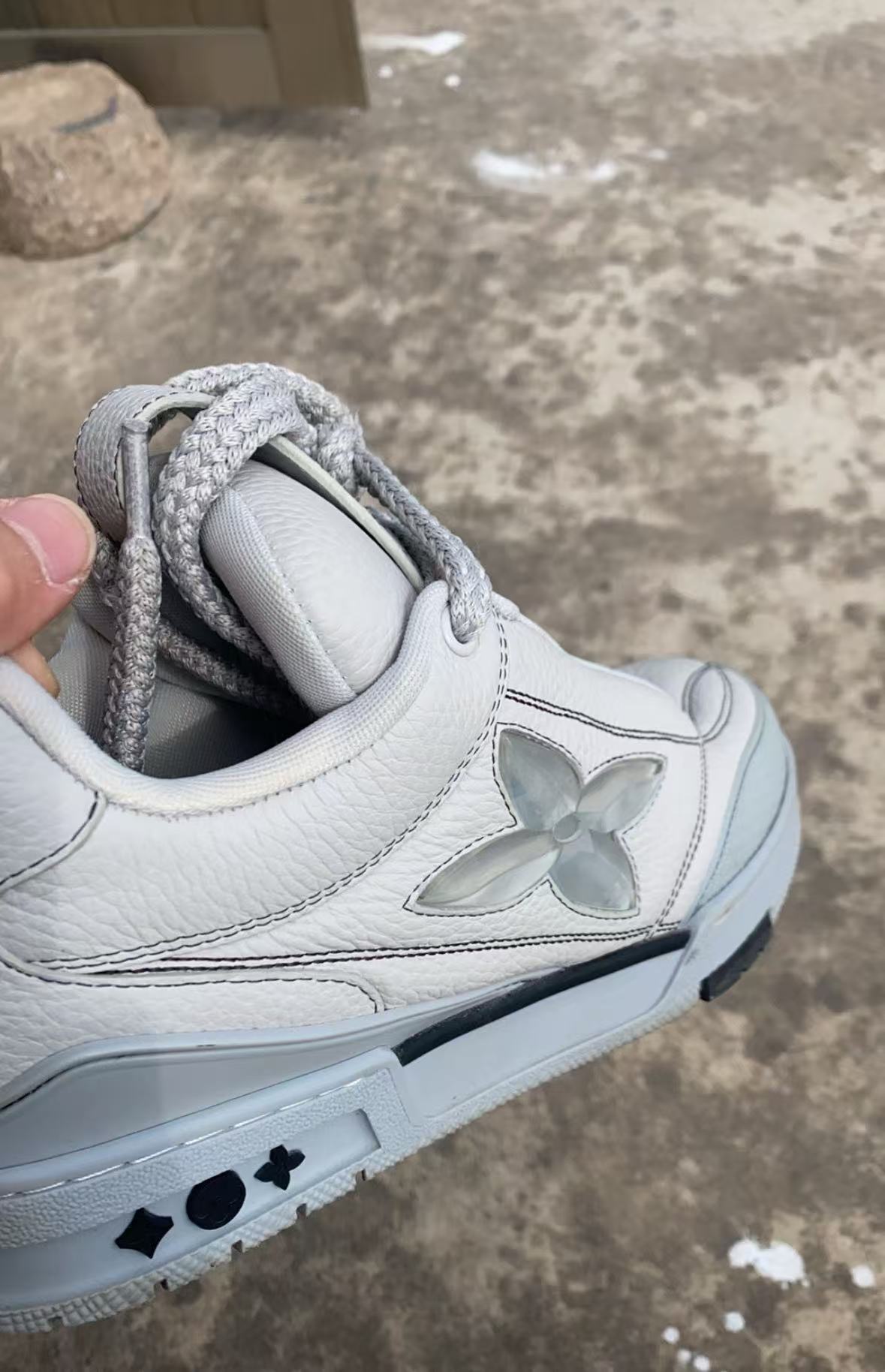 Louis Vuitton LV Skate Sneaker Grey 1ABZ5X review enix