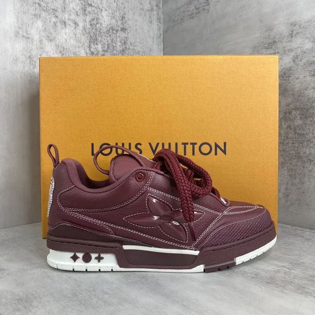 Louis Vuitton LV Skate Sneaker Bordeaux Red 1ABZ6H review n