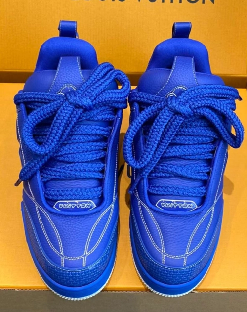 Louis Vuitton LV Skate Sneaker Blue 1ABZ71 review 