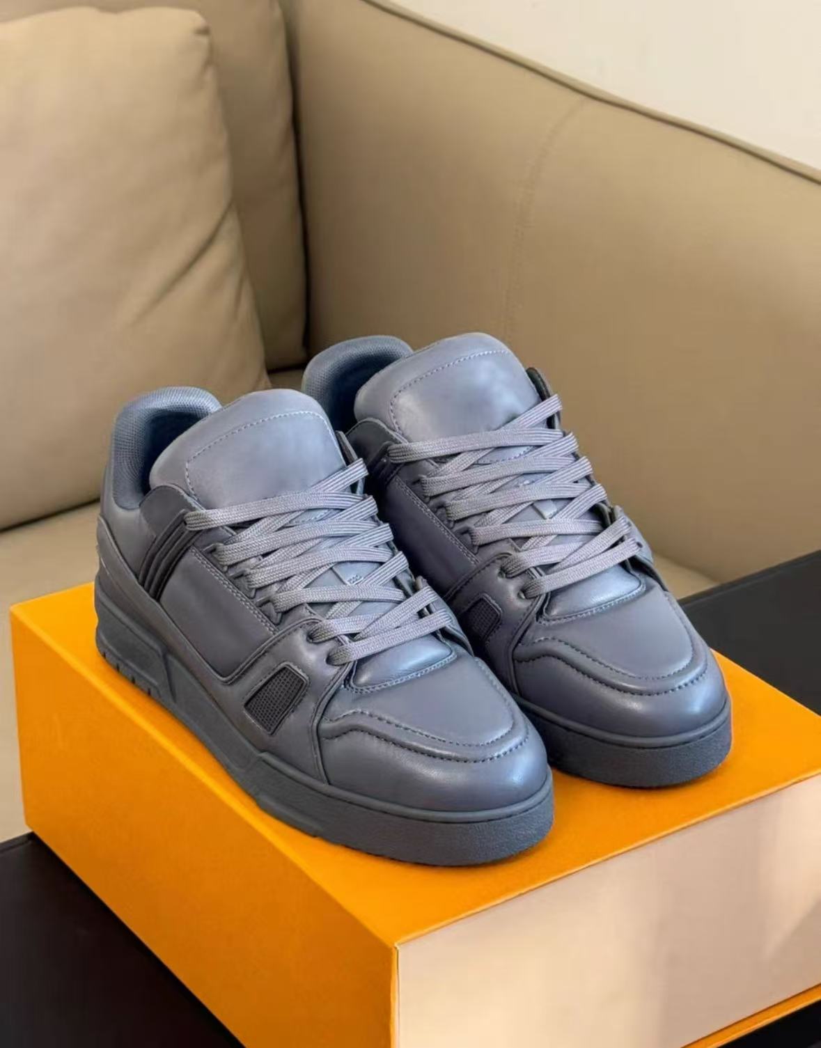  Louis Vuitton Trainer Grey review Olga