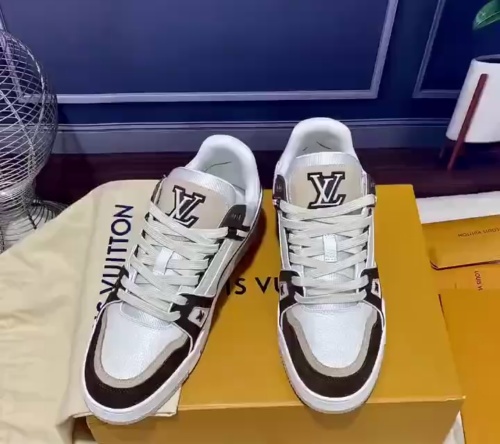  Louis Vuitton Trainer Mocha 1A8KBA review 