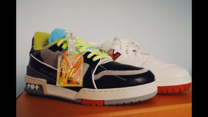 Louis Vuitton Trainer Green SS21 1A8QAY review obey