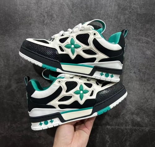 Louis Vuitton Trainer Black Green review 