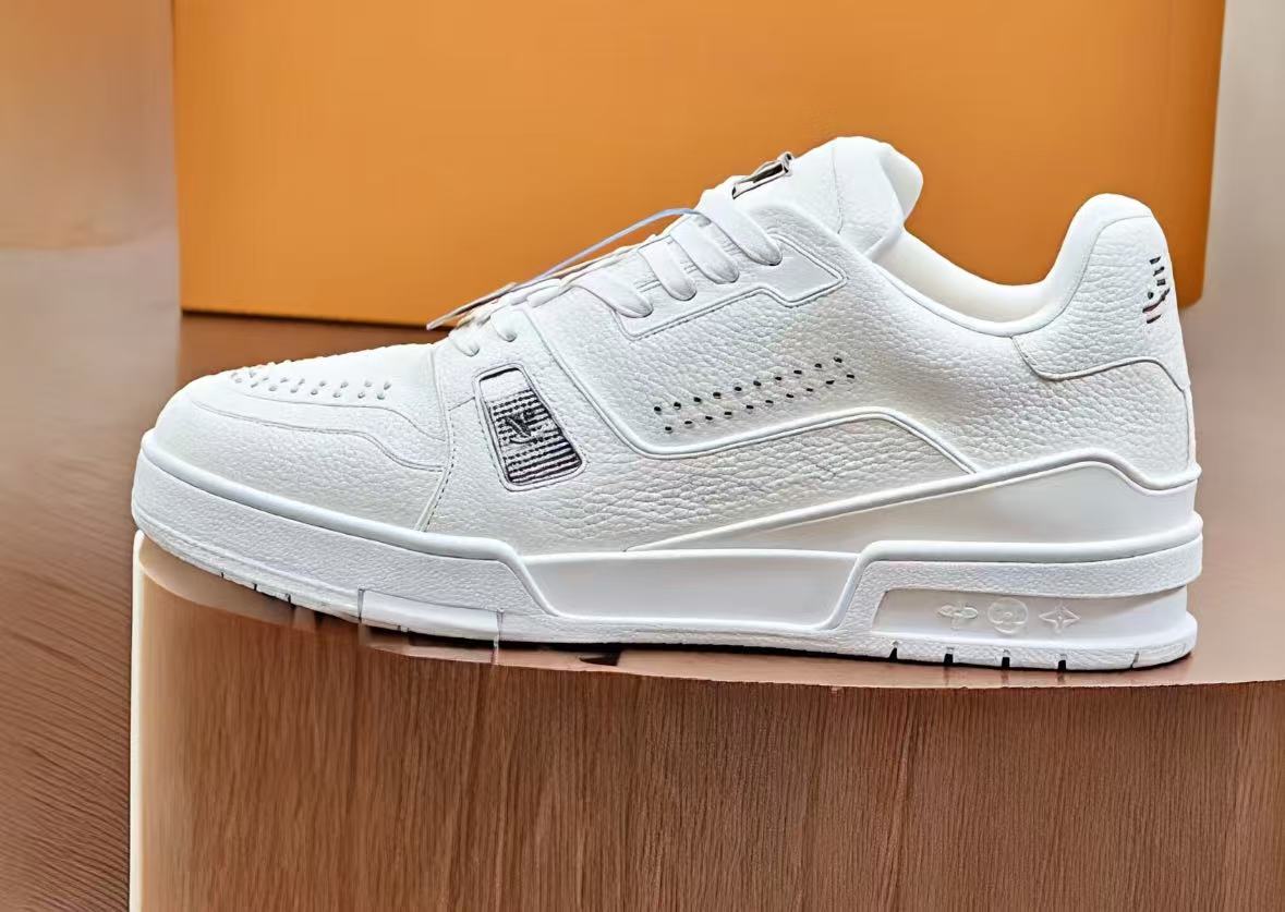 Louis Vuitton Trainer White Rivets  review allis