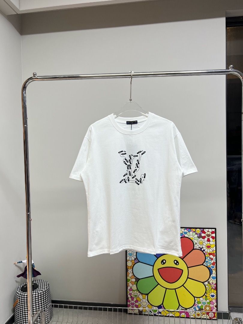 Louis Vuitton Employee Limited Edition Foam Print Short Sleeve T-Shirt White review Vera