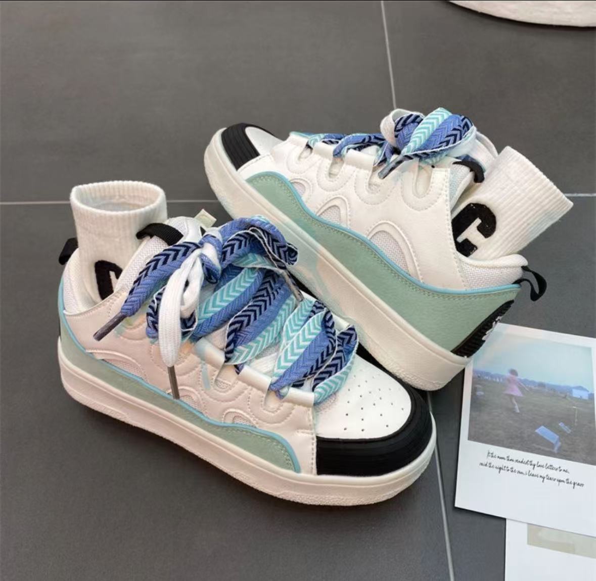 LANVIN White White Blue review hh