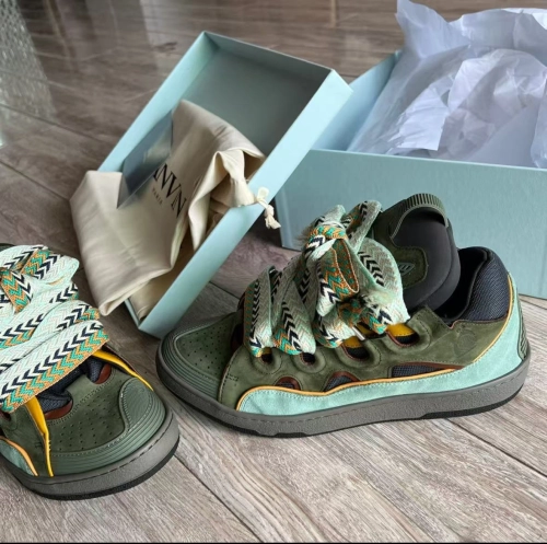 LANVIN White Ladies Brown Green review 