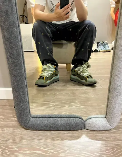 LANVIN White Ladies Brown Green review 