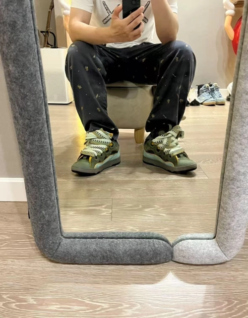 LANVIN White Ladies Brown Green review 