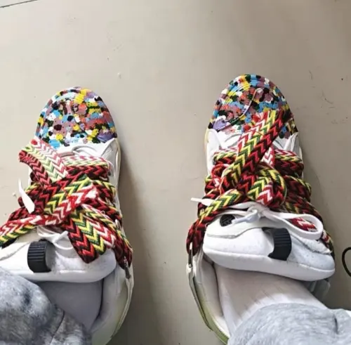 LANVIN White Seven Color Painting review 