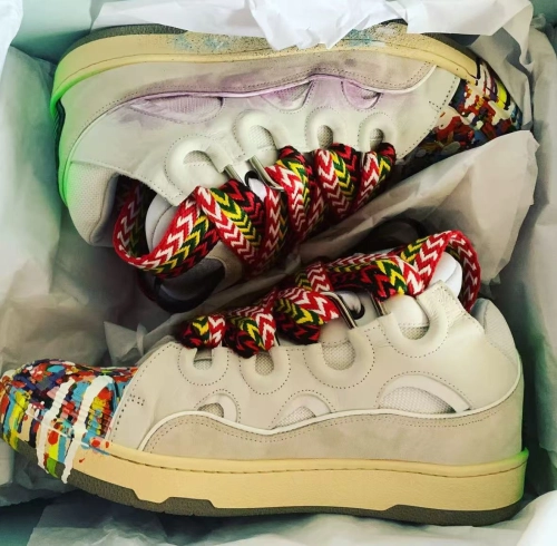 LANVIN White Seven Color Painting review 