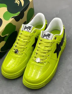 A Bathing Ape Bape Sta Low Green mirror black hook 1H70-101-001 review drey 