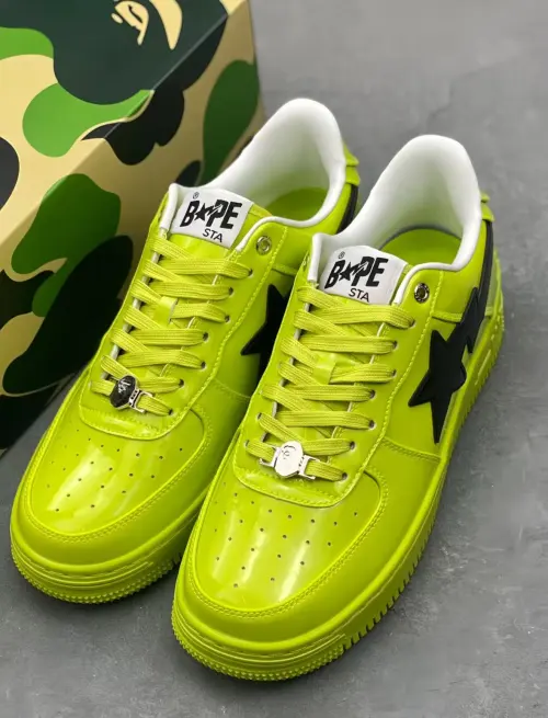 A Bathing Ape Bape Sta Low Green mirror black hook 1H70-101-001 review 