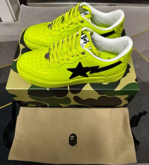 A Bathing Ape Bape Sta Low Green mirror black hook 1H70-101-001 review 