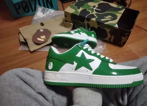 Bape Sk8 Sta Low 1G70-109-0015  review 