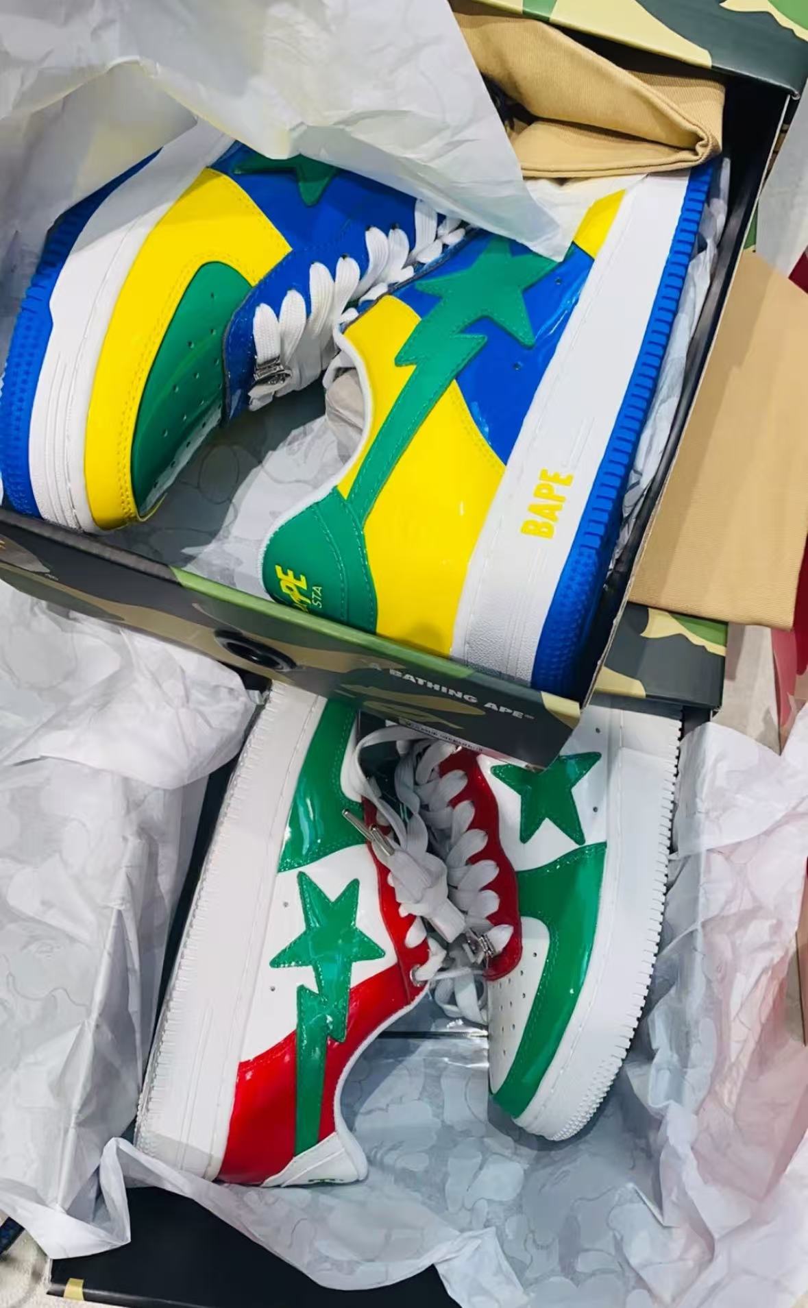 Bape Sk8 Sta Low 1180 191 004 review tella