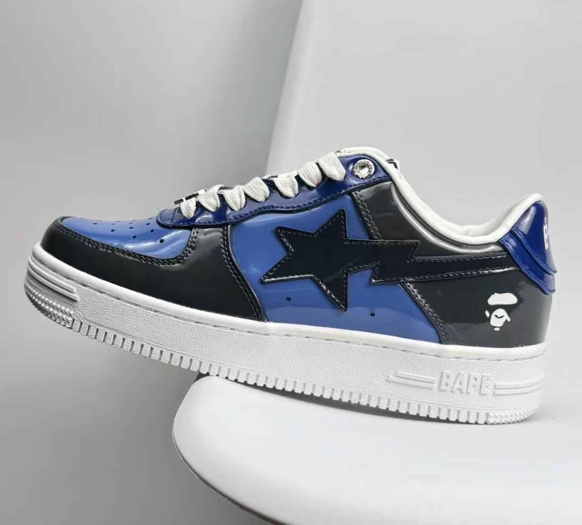 A Bathing Ape Bape Sta Low Color Camo Combo Blue  1H20 191 046 review ayna