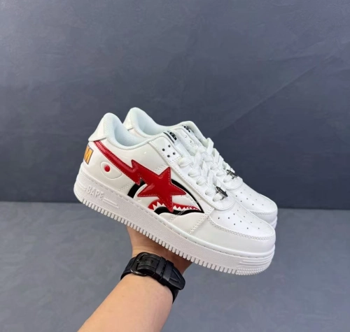 A Bathing Ape Bape Sta Low Shark White 1H30-191-012-WHT review 