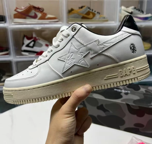 A Bathing Ape Bape Sta Black White Silver  1H70-191-022 review 