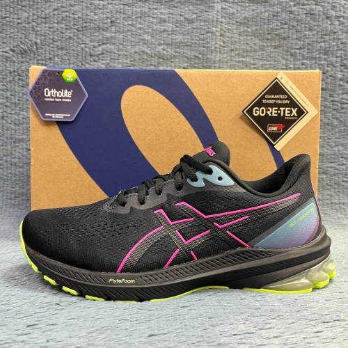 Asics GT 1000 12 GORE-TEX 'Black Hot Pink' 1012B508-001 review 