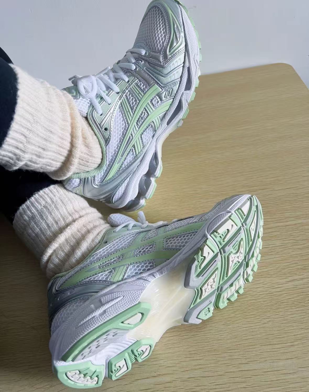 Asics Gel Kayano 14 'White Jade' 1202A056-105 review 105
