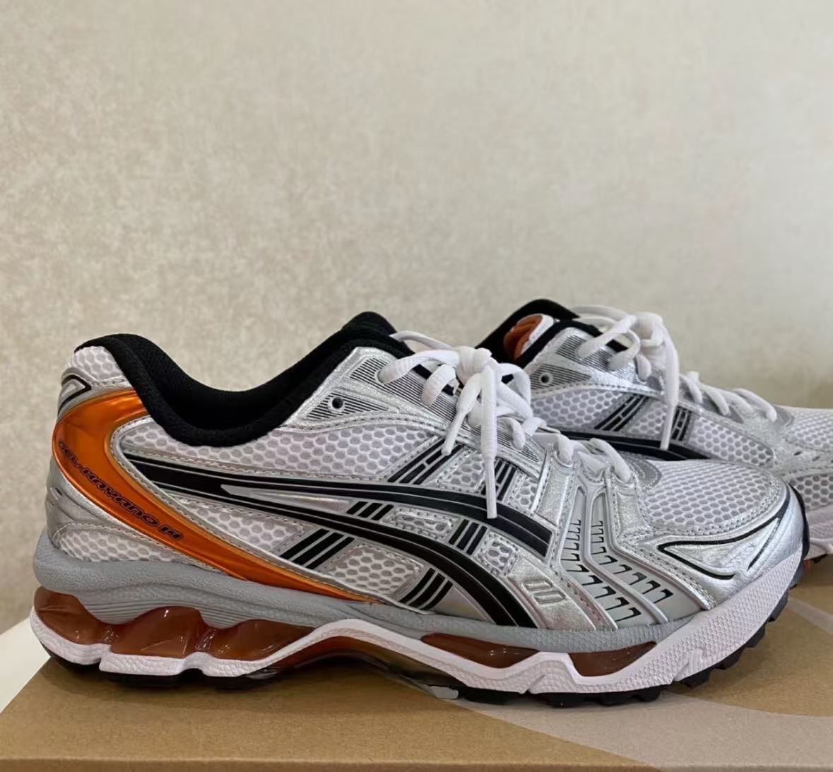 Asics Gel Kayano 14 'Silver Piquant Orange' 1201A019-109 review a