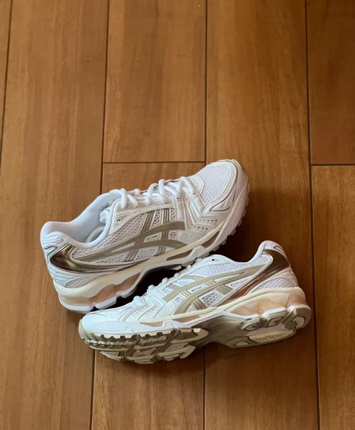 ASICS Gel-Kayano 14 White Simply Taupe (Women's) 1202A056-110 review Bren