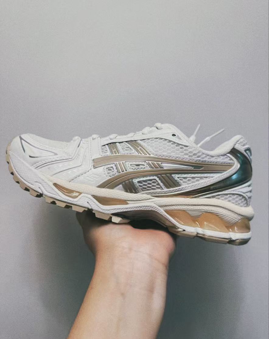 ASICS Gel-Kayano 14 White Simply Taupe (Women's) 1202A056-110 review atric