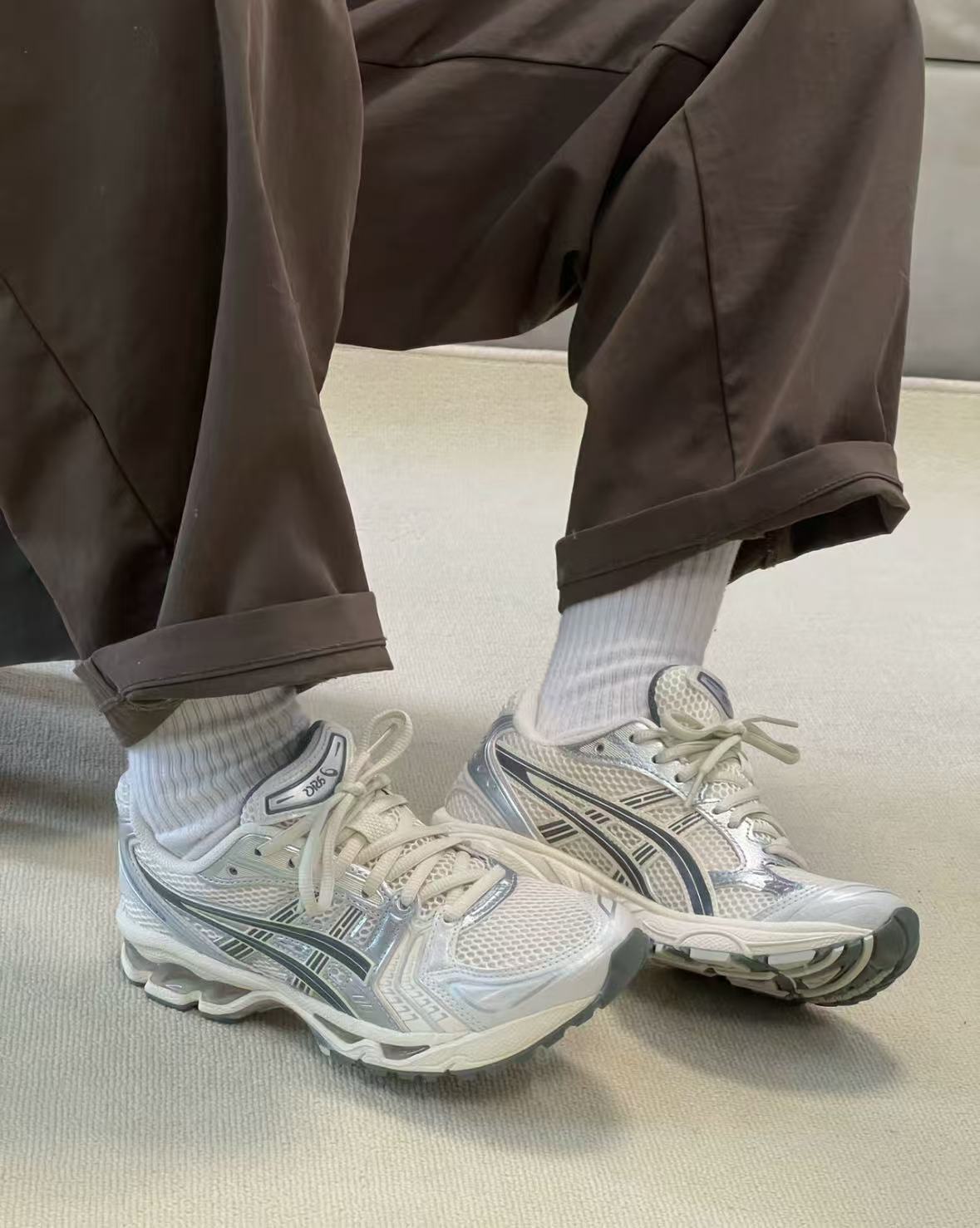 Asics Gel Kayano 14 'Birch Dark Pewter' 1201A019-200 review re