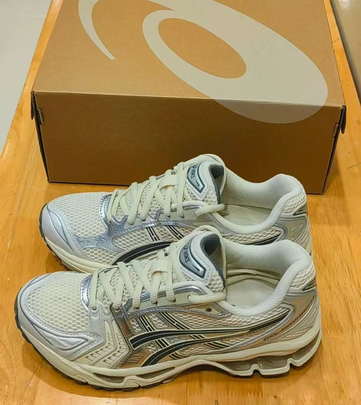 Asics Gel Kayano 14 'Birch Dark Pewter' 1201A019-200 review ecilia