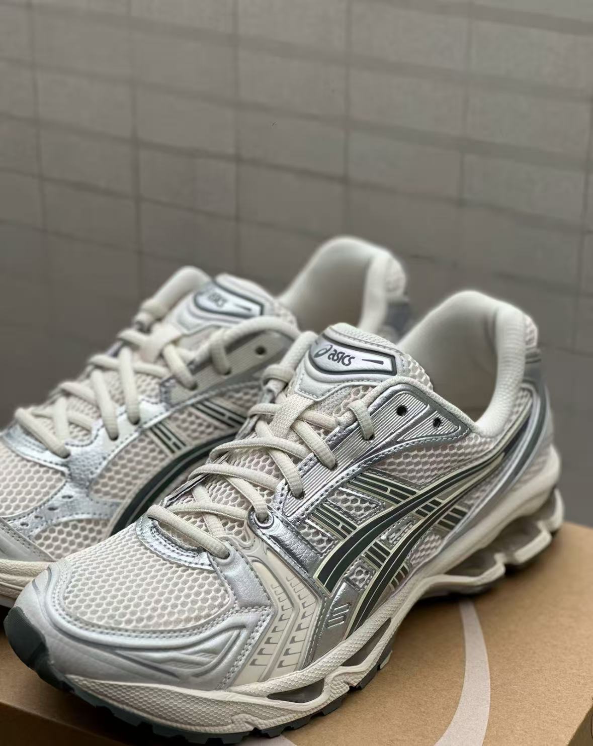 Asics Gel Kayano 14 'Birch Dark Pewter' 1201A019-200 review tric