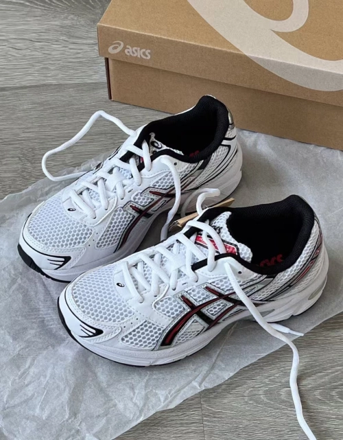 ASICS Gel-1130 White Electric Red  1201A256-105 review 