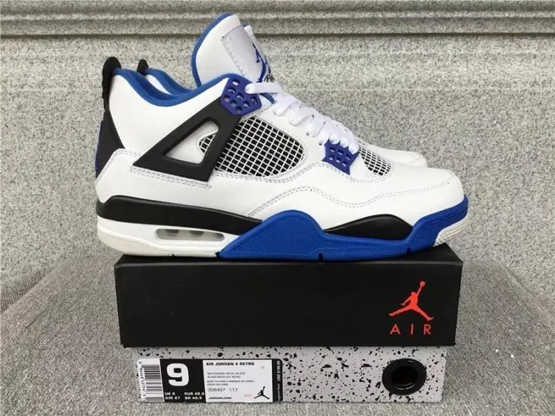 Air Jordan 4 Retro Motorsports (2017) 308497-117 review hhgmj