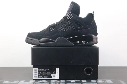 Air Jordan 4 Retro Black Cat (2020) CU1110-010 review 