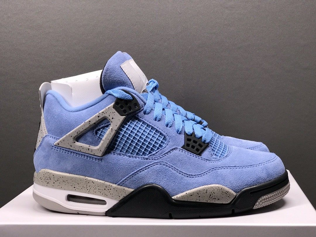 Air Jordan 4 Retro University Blue  CT8527-400 review hhg