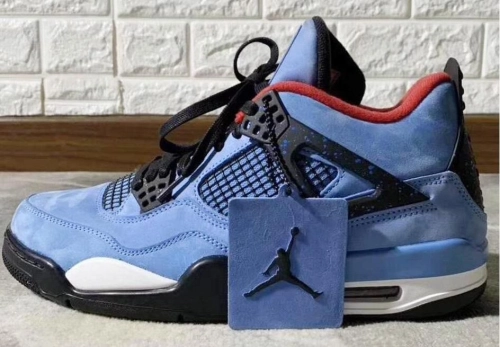 Air Jordan 4 Retro Travis Scott Cactus Jack  308497-406 review 