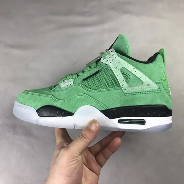 Air Jordan 4 Retro Emerald Green Black 904284 review gfkm