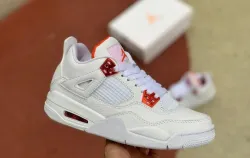 Air Jordan 4 White Orange DR5415-108  review dfgfg