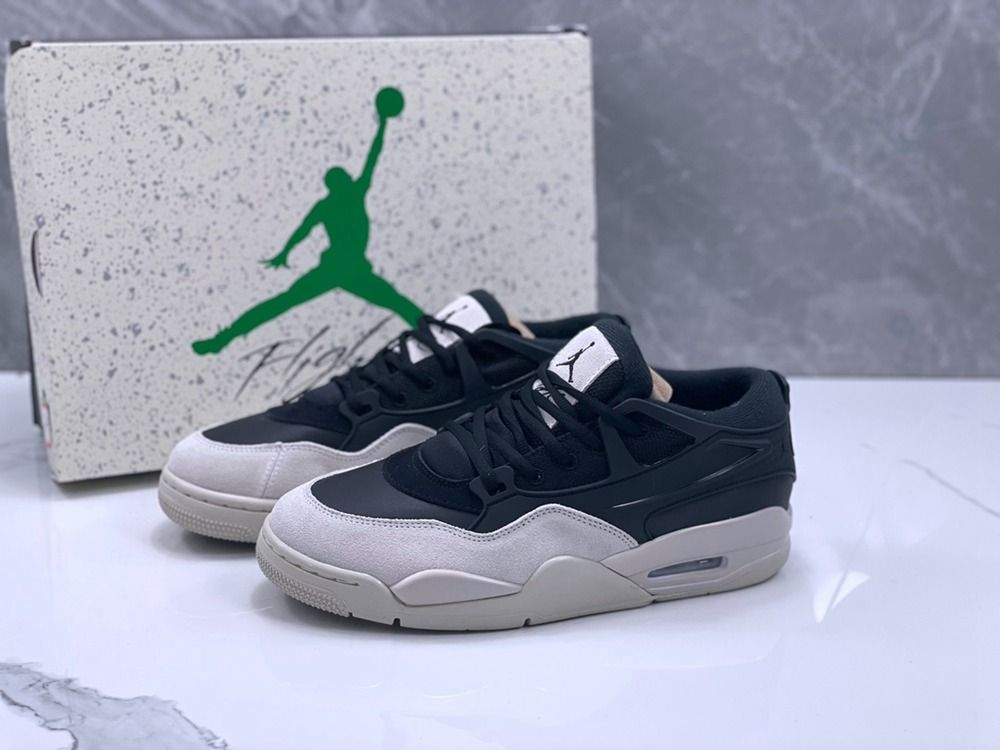 Air Jordan 4 RM 'Black Light Bone' FQ7939-001 review fgh