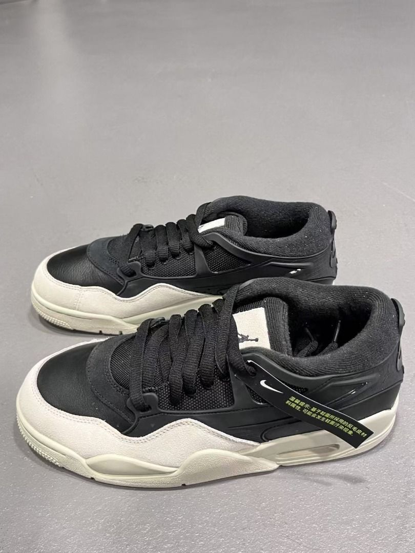 Air Jordan 4 RM 'Black Light Bone' FQ7939-001 review fdgfg