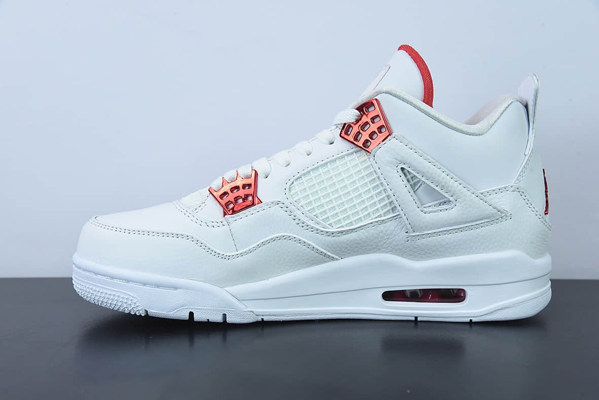 Air Jordan 4 Retro Metallic Orange  CT8527-118  review hy