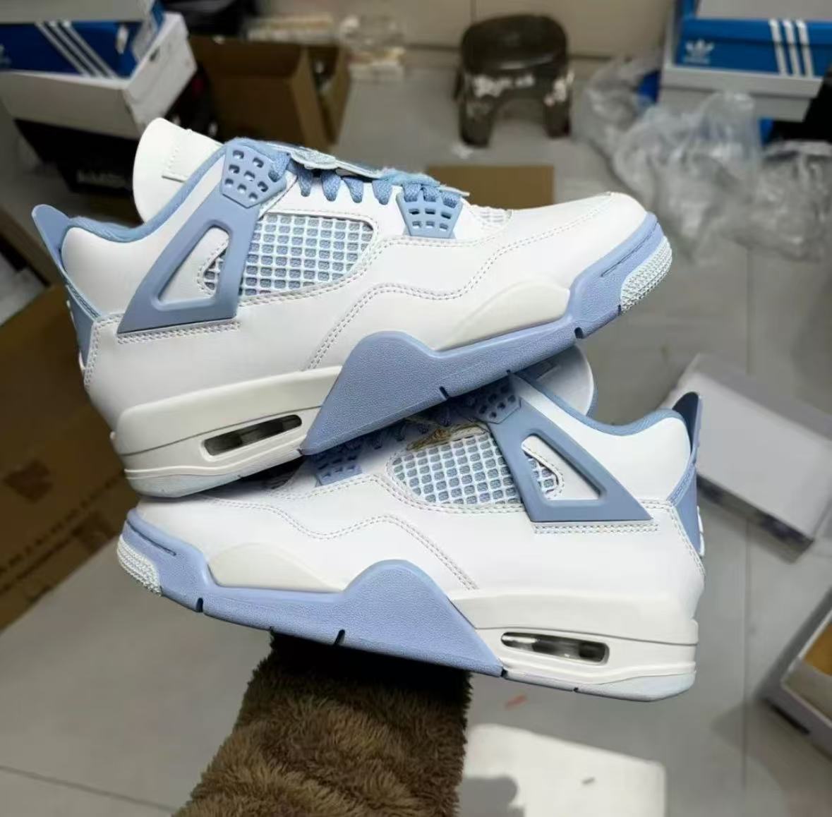 Air Jordan 4 Retro 'Forget Me Not' HV0823-100 review fgf