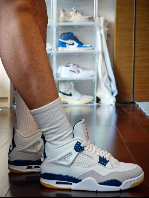 Air Jordan 4 Retro SB SP Navy DR5415-100 DR5415-100 review 