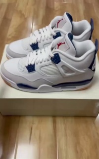 Nike SB x Air Jordan 4 Retro SP 'Navy' DR5415-100 review gdfg