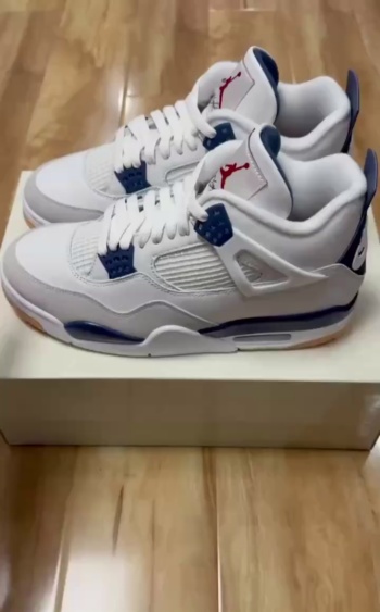 Nike SB x Air Jordan 4 Retro SP 'Navy' DR5415-100 review gdfg