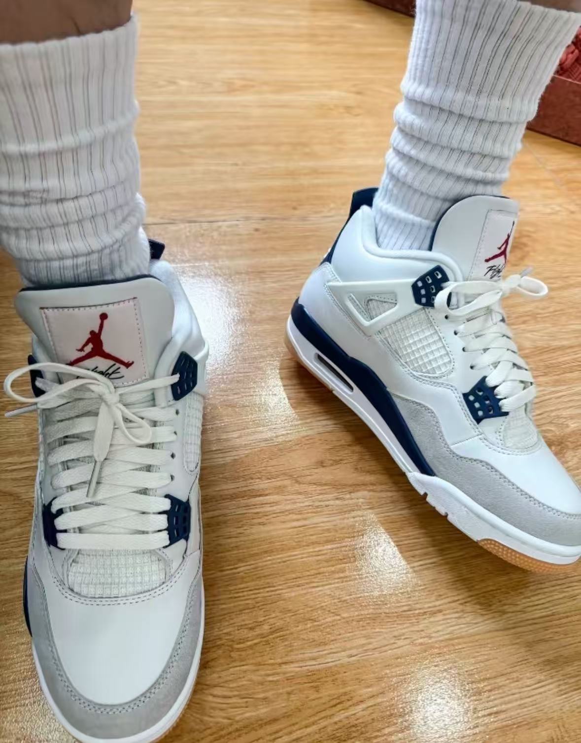 Nike SB x Air Jordan 4 Retro SP 'Navy' DR5415-100 review dg