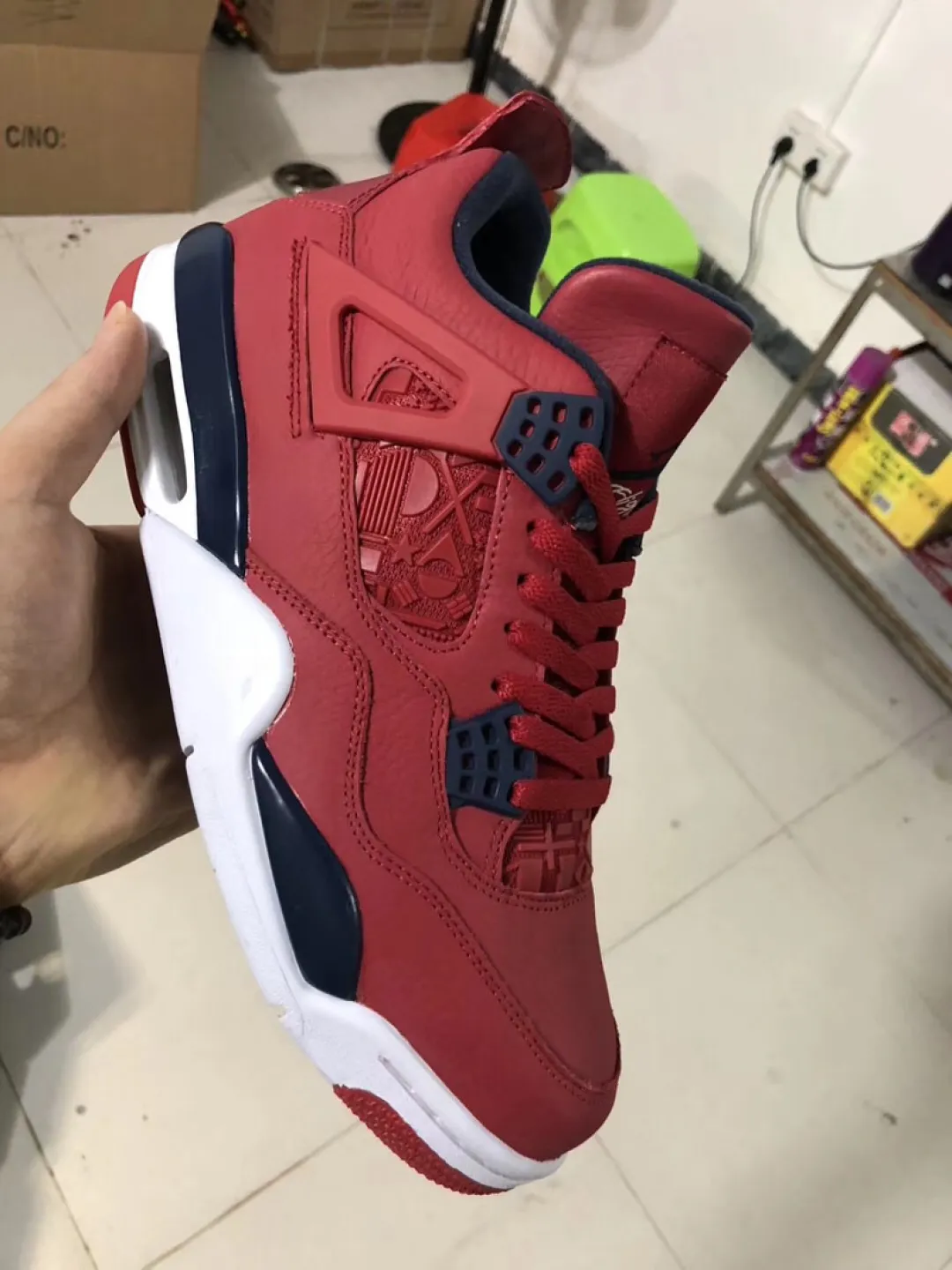 Jordan 4 Retro FIBA (2019) CI1184-617  review juh
